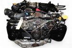 2005-2006 SUBARU LEGACY GT 2.0L DUAL AVCS ENGINE AWD 5SPD TRANS JDM EJ20Y 708183 - Image 2