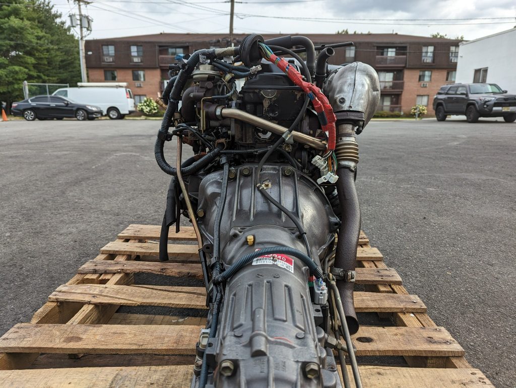 Toyota Crown Comfort LXS11 2.4L Turbo Diesel Engine Transmission JDM ...