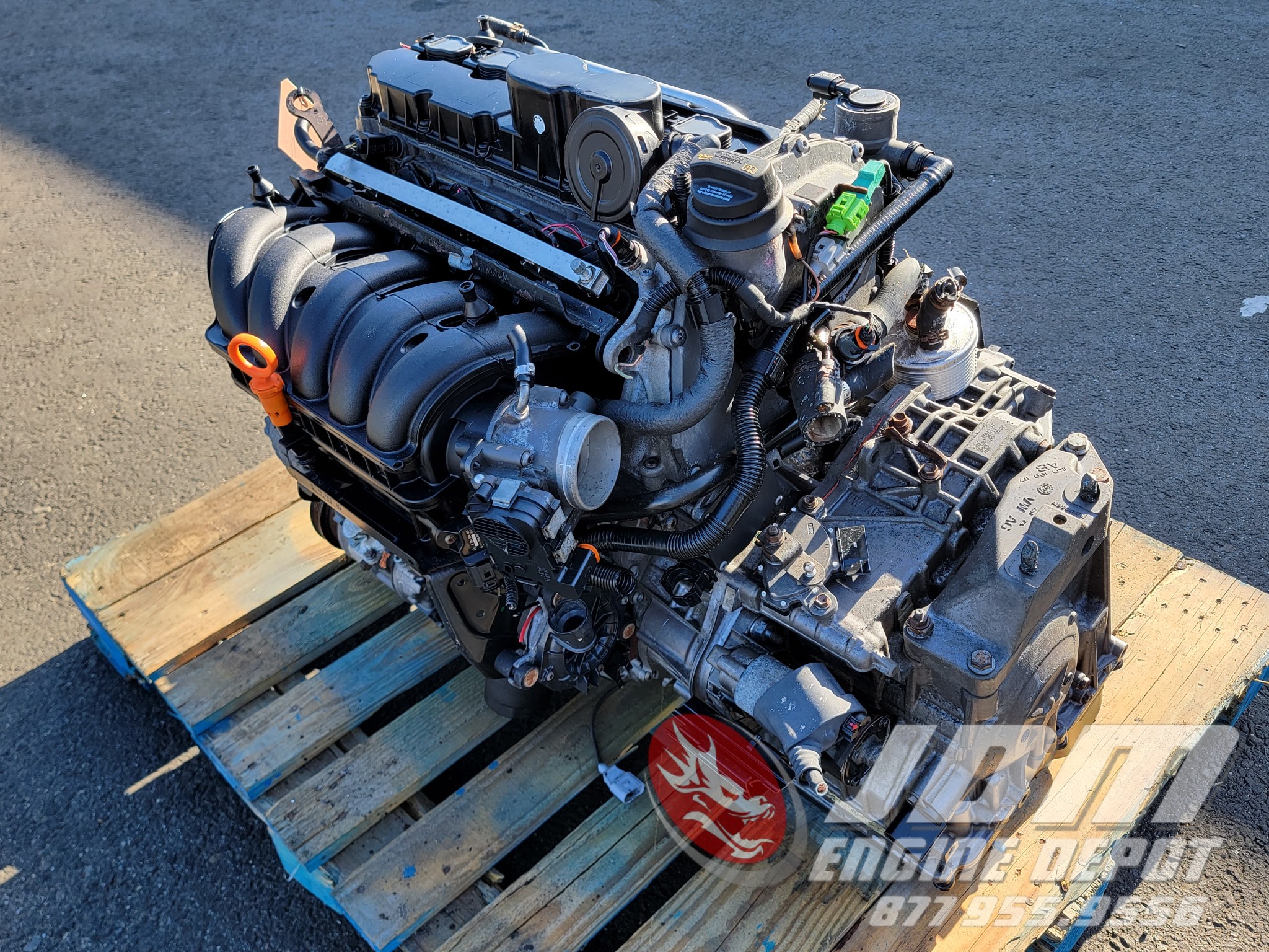 2005 2014 Volkswagen Rabbit Jetta Passat Beetle Golf 2.5L 5CYL Engine CBUA 081107