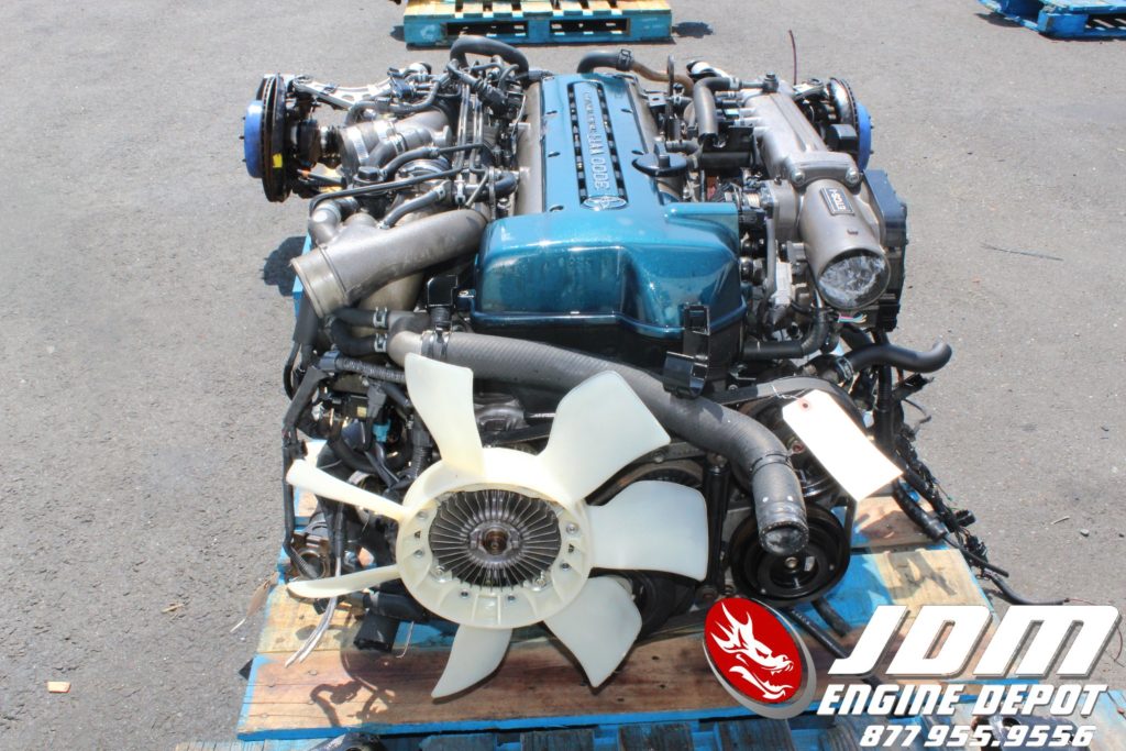 TOYOTA SUPRA TWIN TURBO VVTI ENGINE 6SPD TRANS LOOM ECU JDM 2JZGTE 2JZ ...