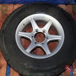 JDM KOSEI 16X7 +25 6-LUG WITH 245/75/16 LIGHT TRUCK TIRES #2