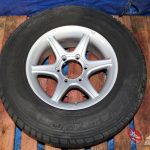 JDM KOSEI 16X7 +25 6-LUG WITH 245/75/16 LIGHT TRUCK TIRE #3