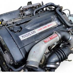1993-1994 Nissan Skyline R32 GTR 2.6L 6Cyl Turbo Engine Swap JDM RB26 034458A