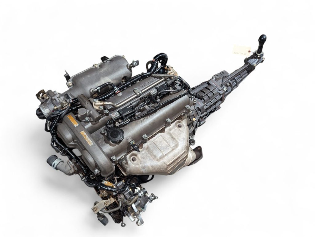 JDM 2001–2005 Mazda Miata MX-5 1.8L BP Engine with 6-Speed Transmission Low Mileage Swap