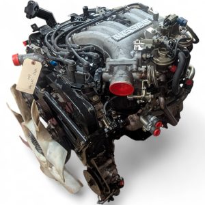 Low mileage JDM Nissan Frontier 3.3L V6 VG33E engine from 1999–2004, removed and ready for installation