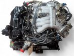 Used JDM Nissan Frontier 3.3L VG33E V6 Engine with wiring and accessories