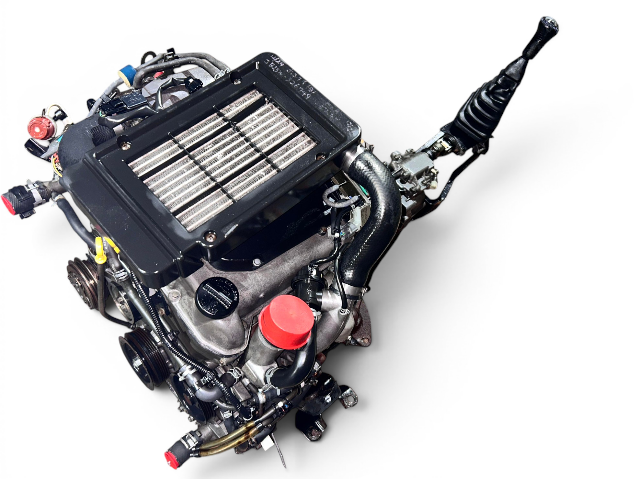 Suzuki Jimny JB23W 1998-2000 Turbo Engine Transmission JDM K6A 3652 – image-1 Suzuki Jimny JB23W 1998-2000 Turbo Engine Transmission JDM K6A 3652 - Image 1