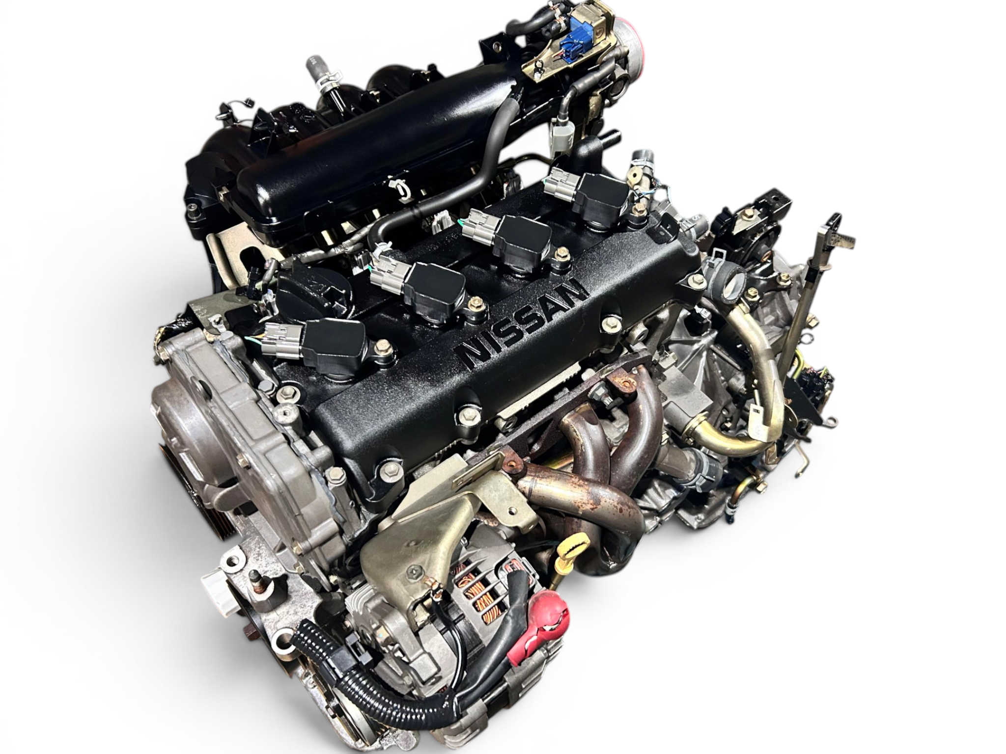 Nissan Sentra 2002 2003 2004 2005 2006 2.5L 4CYL Engine Motor JDM QR25DE 486A - image-1 Nissan Sentra 2002 2003 2004 2005 2006 2.5L 4CYL Engine Motor JDM QR25DE - Image 1