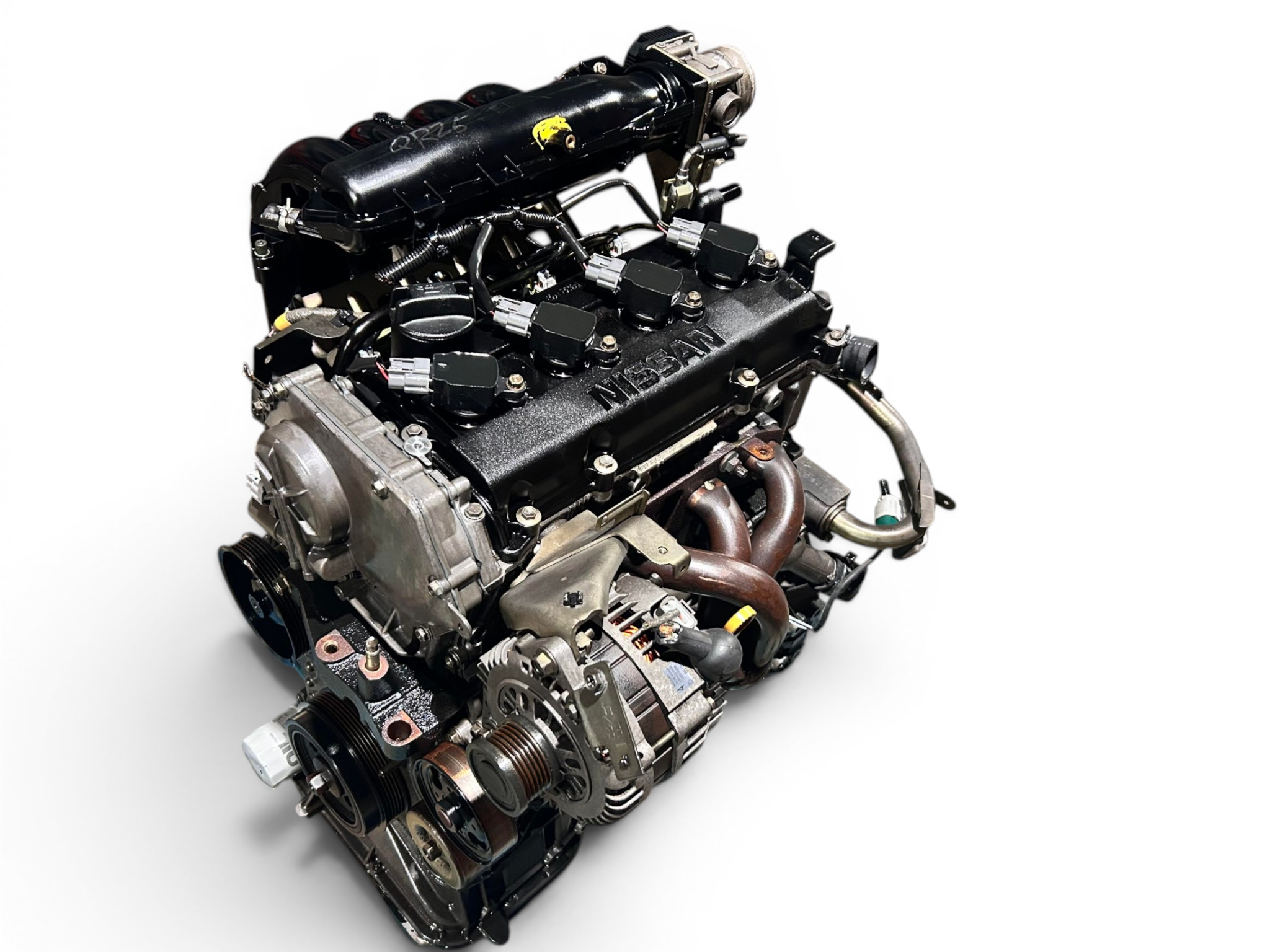 Nissan Sentra 2002 2003 2004 2005 2006 2.5L 4CYL Engine Motor JDM QR25DE 158A - image-1 Nissan Sentra 2002 2003 2004 2005 2006 2.5L 4CYL Engine Motor JDM QR25DE 158A - Image 1