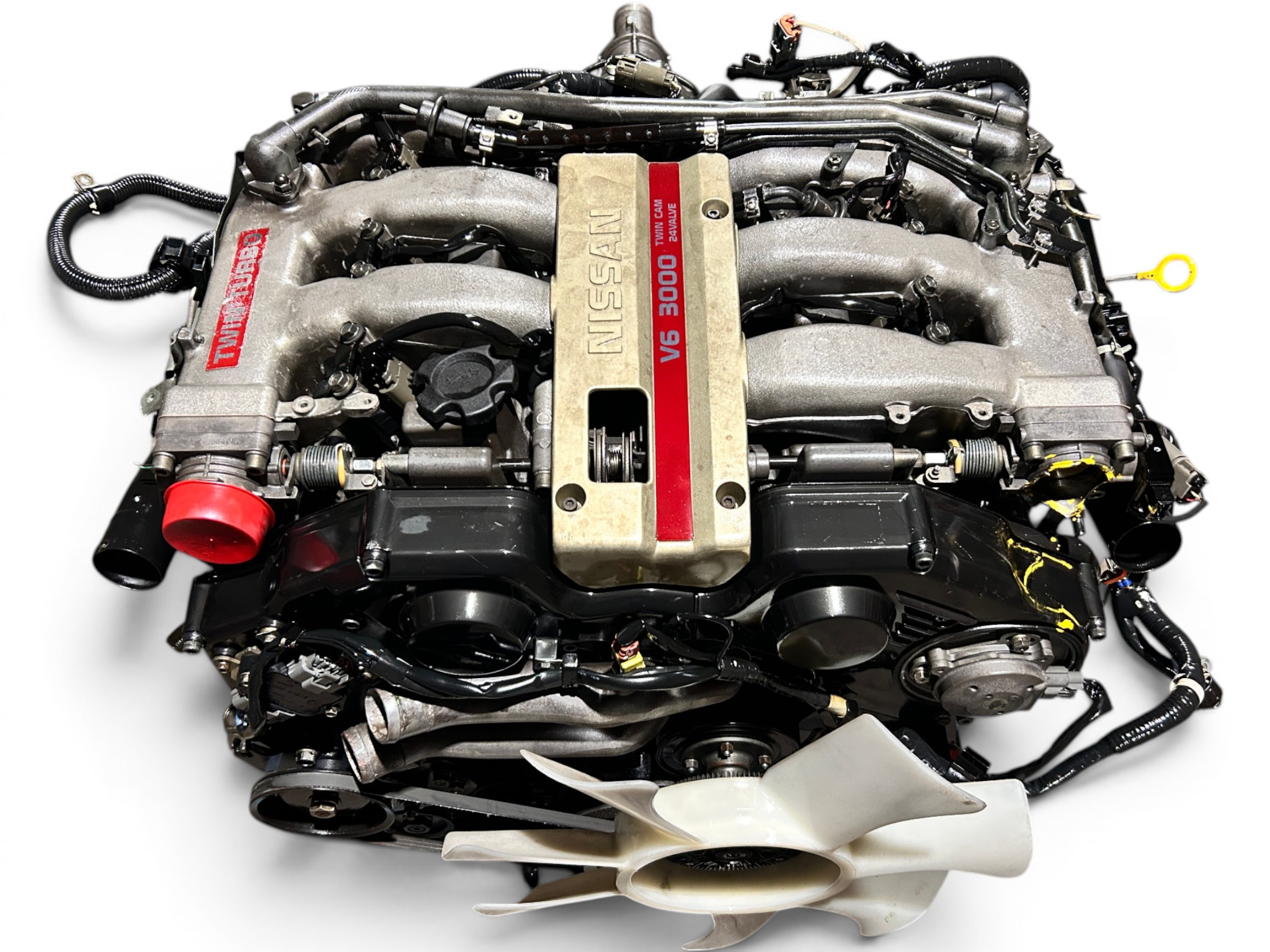 Nissan 300ZX 1990-1995 3.0L V6 Turbo Engine Auto Transmission JDM VG30DETT 402Y - image-1 Nissan 300ZX 1990-1995 3.0L V6 Turbo Engine Auto Transmission JDM VG30DETT 402Y - Image 1