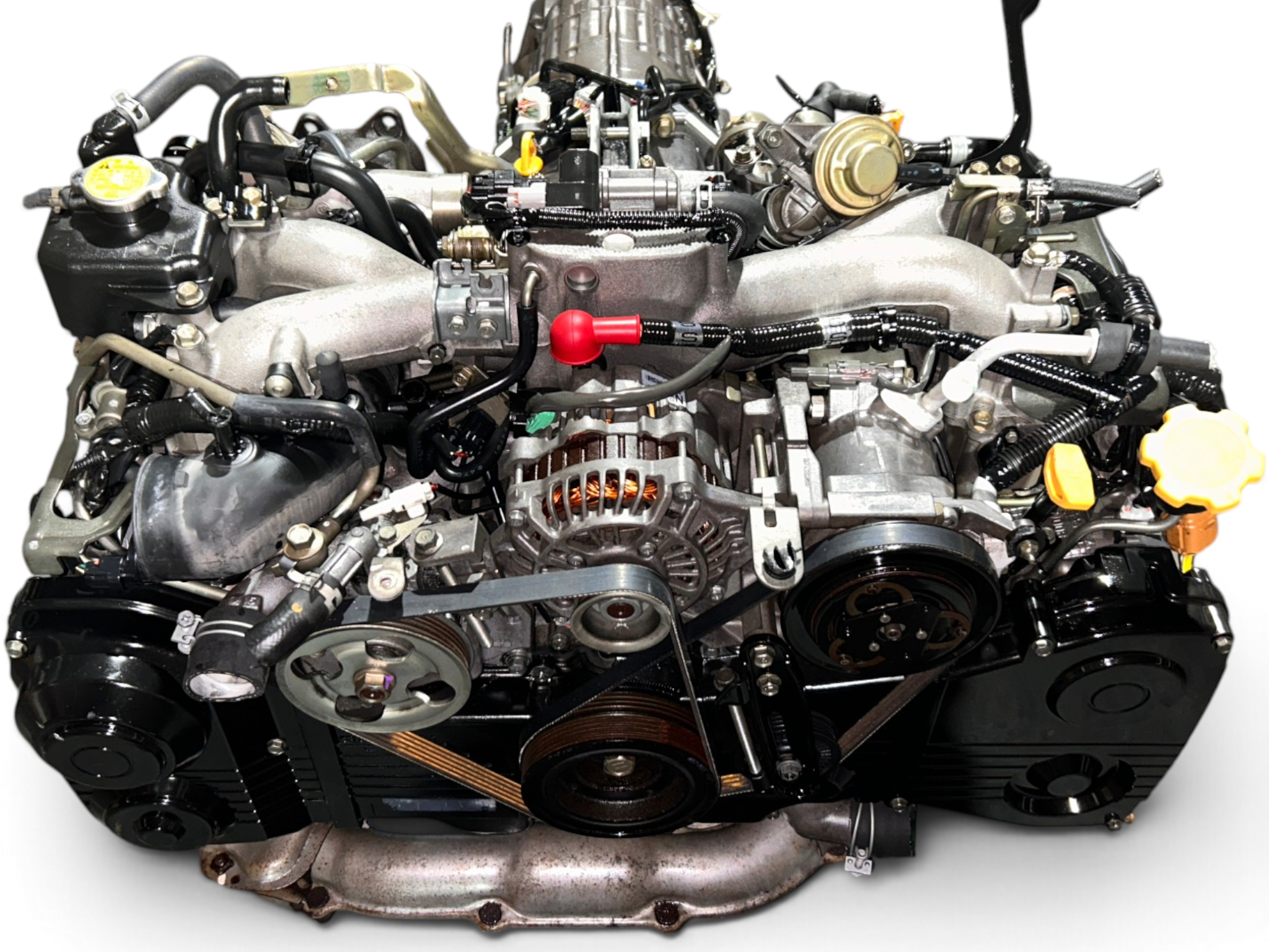 Subaru Impreza WRX 2002-2005 2.0L 4CYL AVCS Turbo Engine JDM EJ205 Motor 3724 - image-1 Subaru Impreza WRX 2002-2005 2.0L 4CYL AVCS Turbo Engine JDM EJ205 Motor 3724 - Image 1