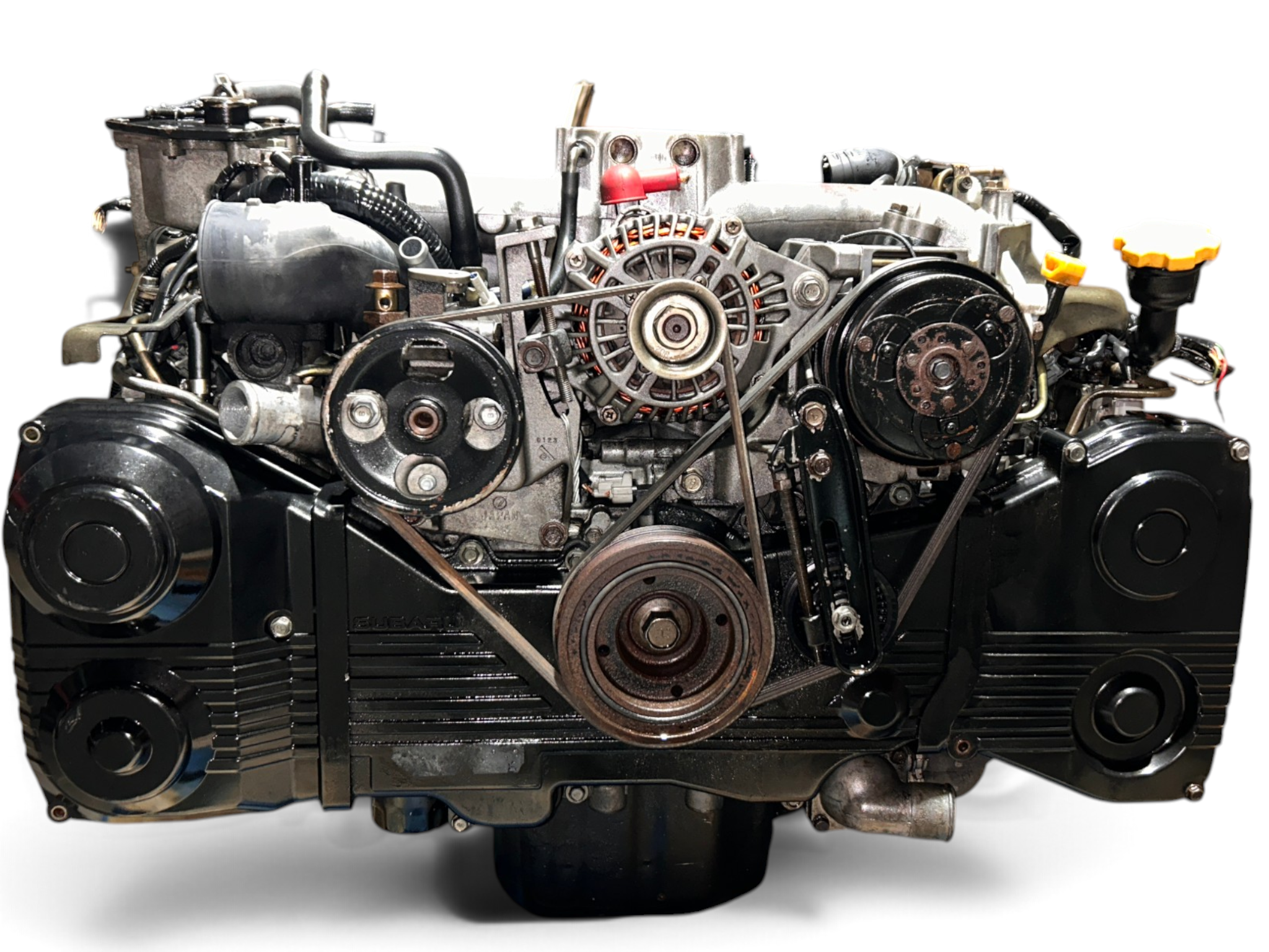 F5 エンジン Subaru Impreza WRX 2002-2005 2.0L 4CYL AVCS Turbo Engine JDM EJ205