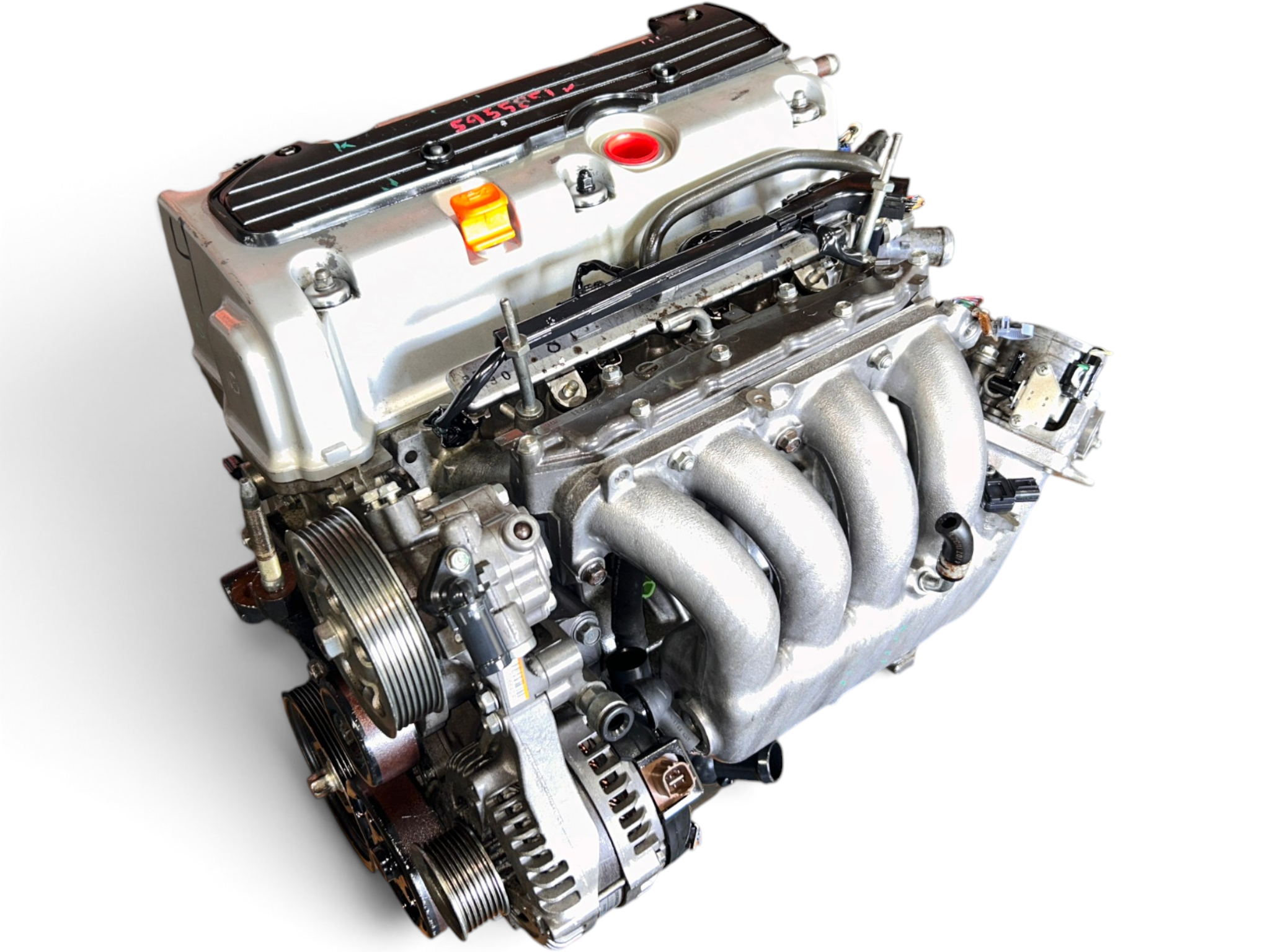 Acura TSX 2.4L 2004-2008 4CYL High Compression RBB-4 Engine Motor JDM K24A 5851P K24A2 - image-1 Acura TSX 2.4L 2004-2008 4CYL High Compression RBB-4 Engine Motor JDM K24A 5851P K24A2 - Image 1