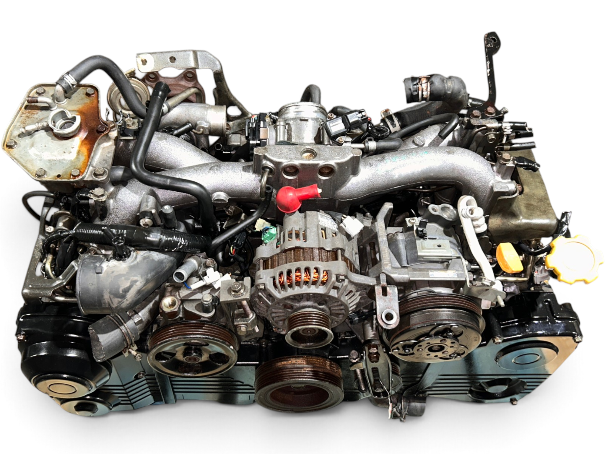 Subaru Impreza WRX 2002-2005 2.0L 4CYL AVCS Turbo Engine JDM EJ205 Motor 9569L - image-1 Subaru Impreza WRX 2002-2005 2.0L 4CYL AVCS Turbo Engine JDM EJ205 Motor 9569L - Image 1