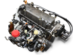 Honda Civic 1996-2000 Del Sol 1996-1997 1.5L 4CYL non VTEC Engine JDM D15B 5136 - Image 17