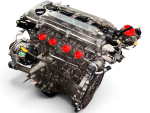 Toyota Highlander 2001-2007 2.4L 4CYL VVTi Engine Motor 2AZ JDM 2AZFE 9357K - Image 13