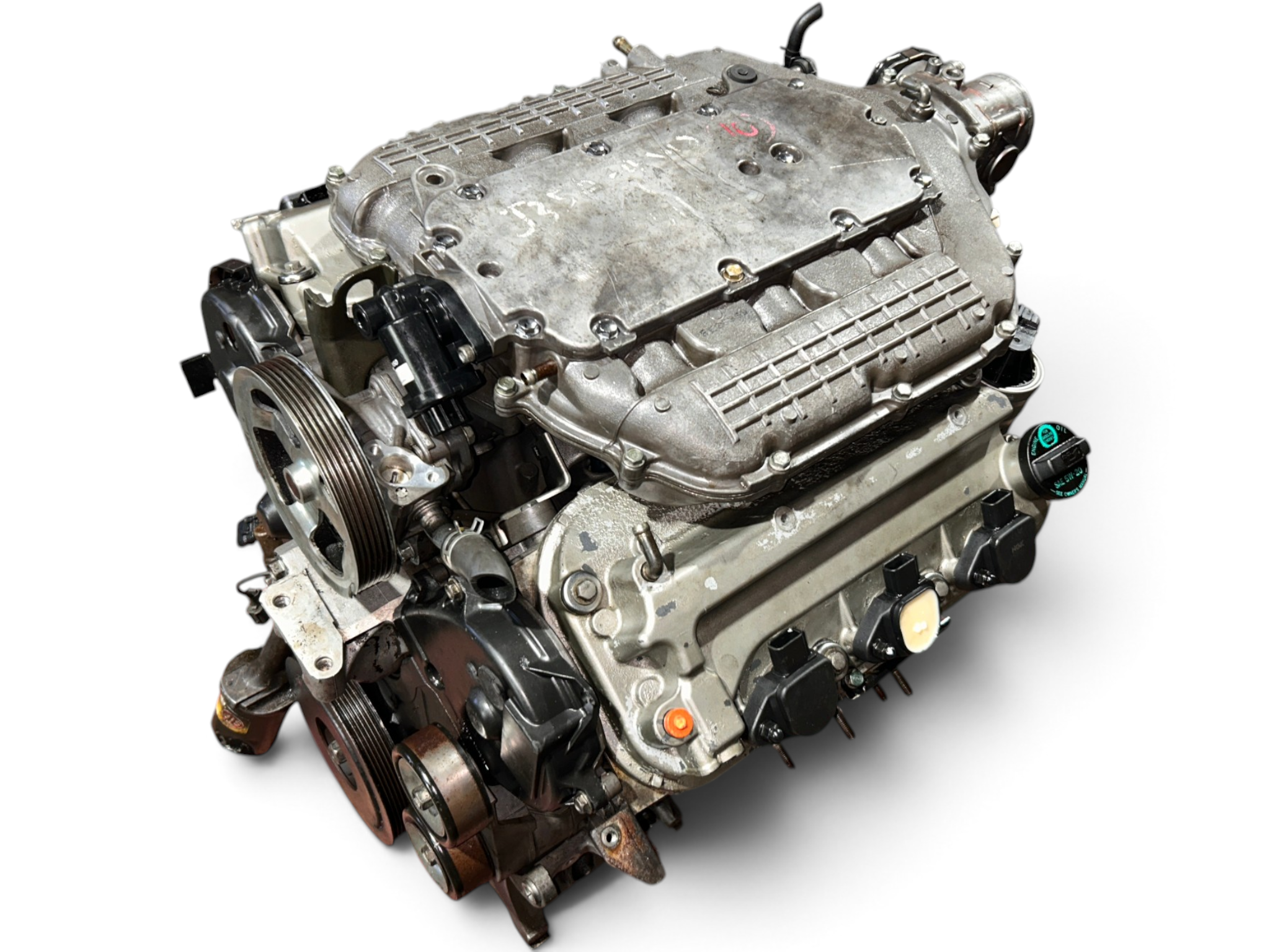 Honda Pilot 2006 2007 2008 3.5L SOHC V6 VTEC 4WD Engine JDM J35A Motor 5405P - image-1 Honda Pilot 2006 2007 2008 3.5L SOHC V6 VTEC 4WD Engine JDM J35A Motor 5405P - Image 1