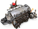 Honda Civic 1996-2000 Del Sol 1996-1997 1.5L 4CYL non VTEC Engine JDM D15B 5136