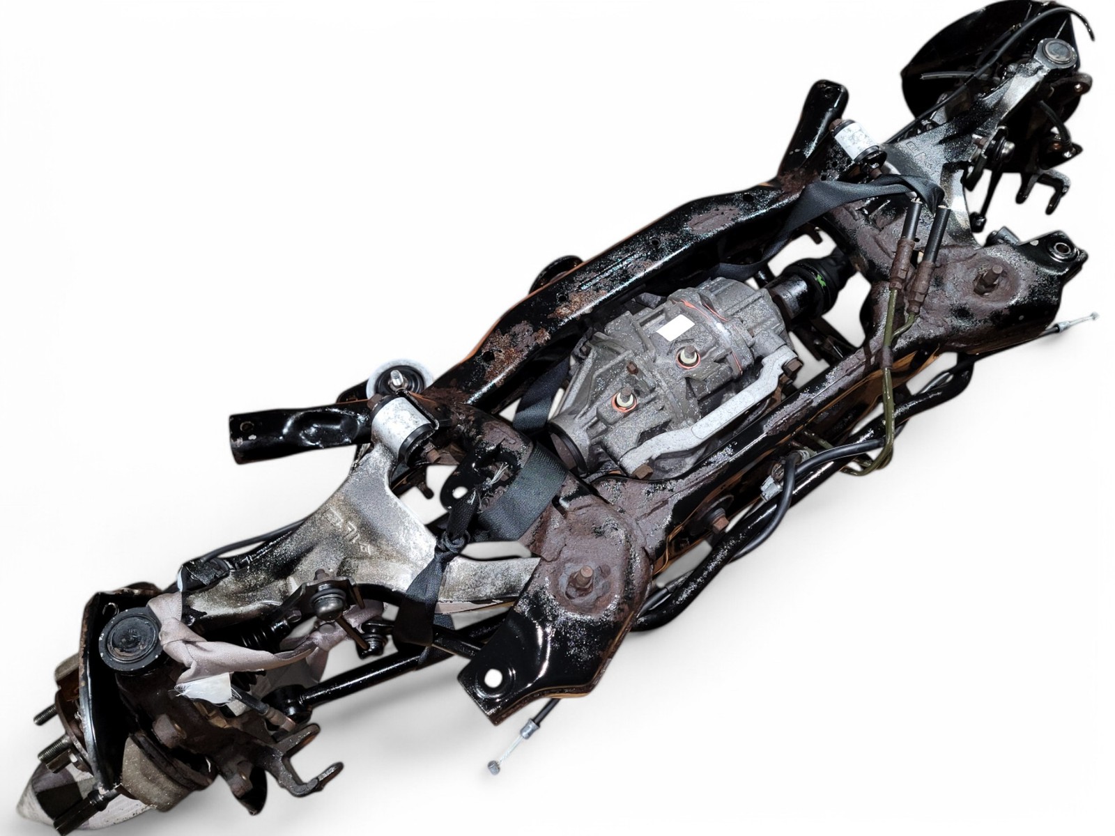 s-l1600-72.jpg 2011-2015 Mitsubishi Lancer Evolution X Rear Subframe W/ Differential